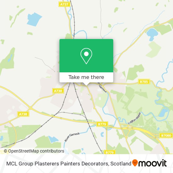 MCL Group Plasterers Painters Decorators map