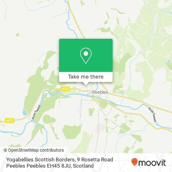 Yogabellies Scottish Borders, 9 Rosetta Road Peebles Peebles EH45 8JU map