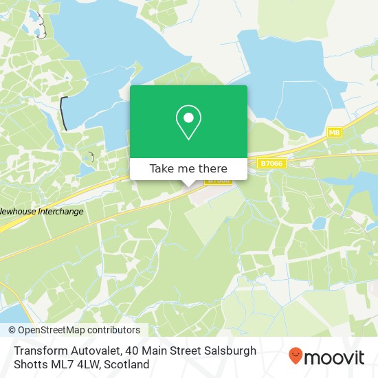 Transform Autovalet, 40 Main Street Salsburgh Shotts ML7 4LW map