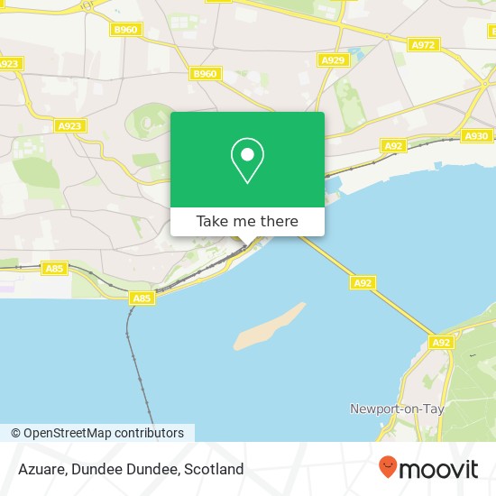 Azuare, Dundee Dundee map