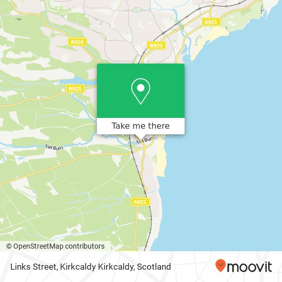 Links Street, Kirkcaldy Kirkcaldy map