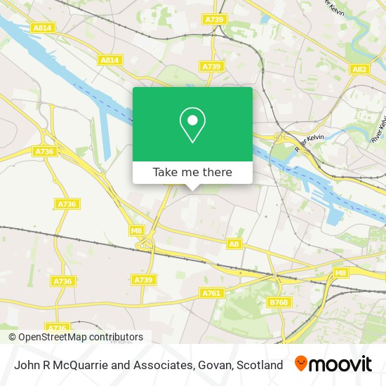 John R McQuarrie and Associates, Govan map