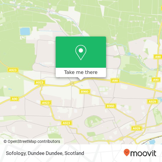 Sofology, Dundee Dundee map