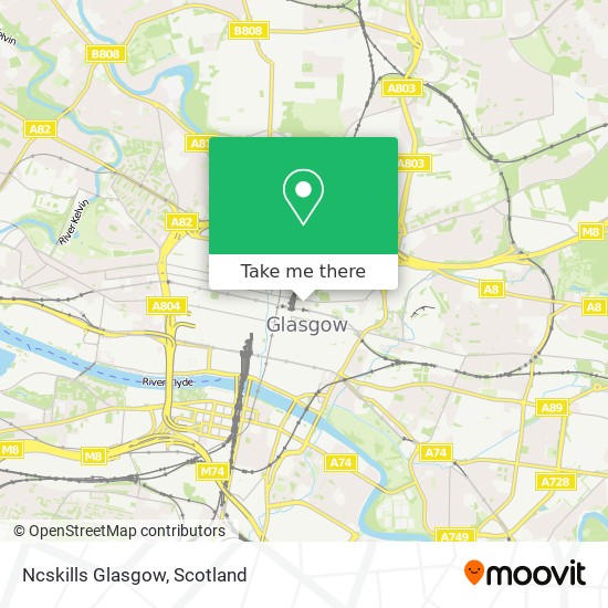 Ncskills Glasgow map