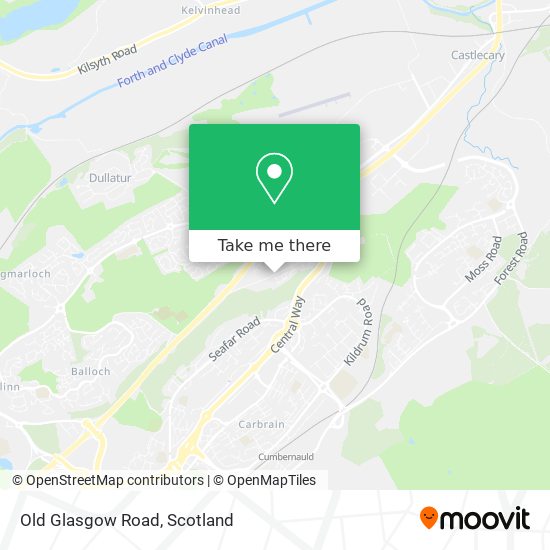 Old Glasgow Road map