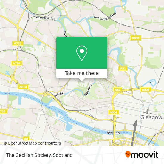 The Cecilian Society map