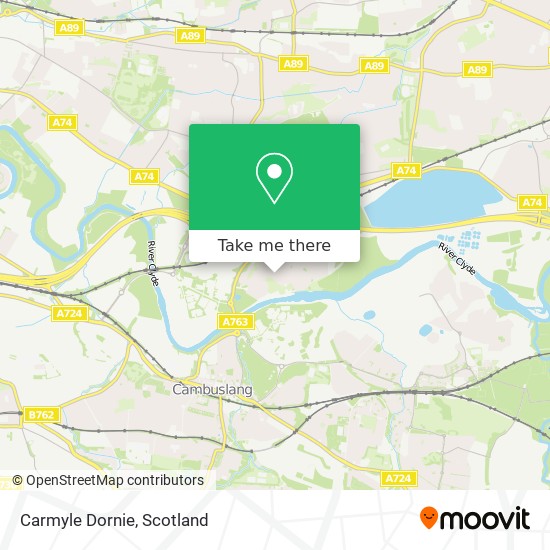 Carmyle Dornie map