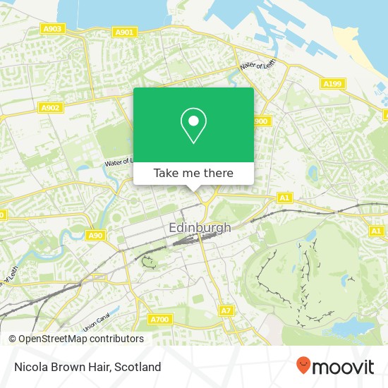 Nicola Brown Hair map