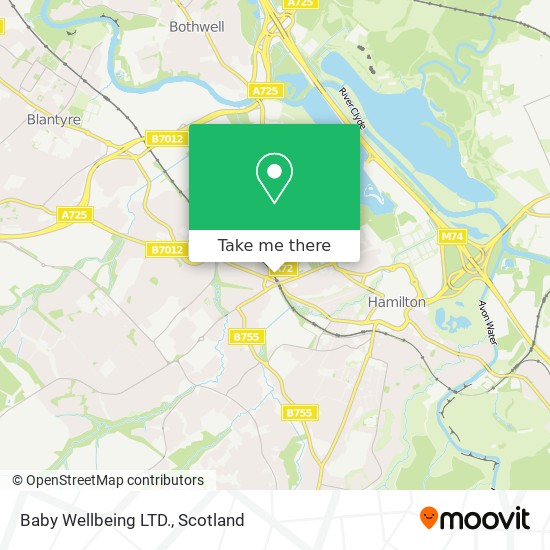 Baby Wellbeing LTD. map