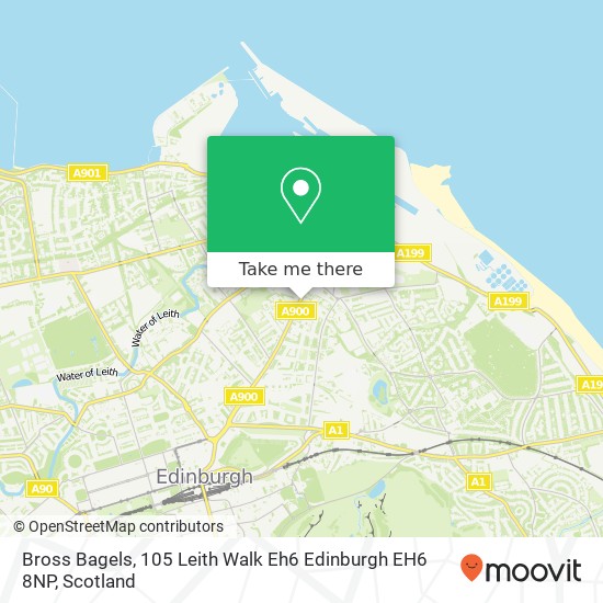 Bross Bagels, 105 Leith Walk Eh6 Edinburgh EH6 8NP map