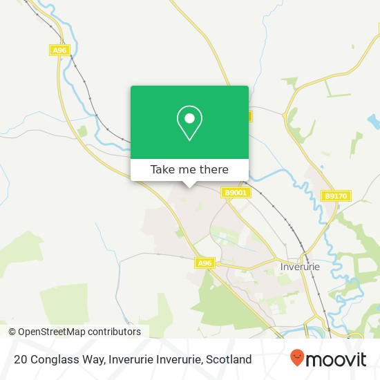 20 Conglass Way, Inverurie Inverurie map