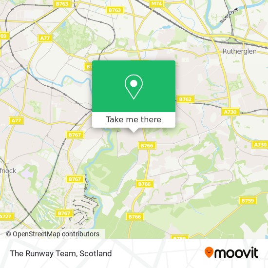 The Runway Team map