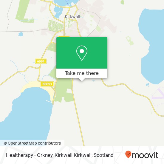 Healtherapy - Orkney, Kirkwall Kirkwall map