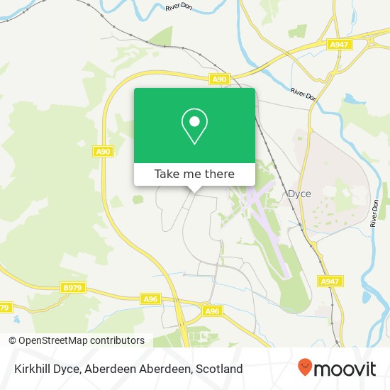 Kirkhill Dyce, Aberdeen Aberdeen map