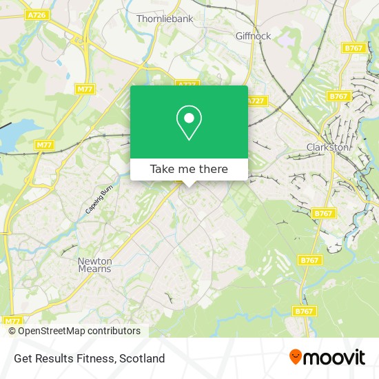 Get Results Fitness map