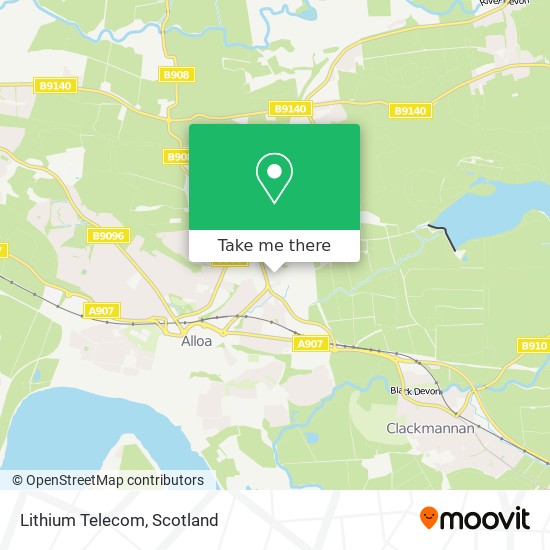 Lithium Telecom map