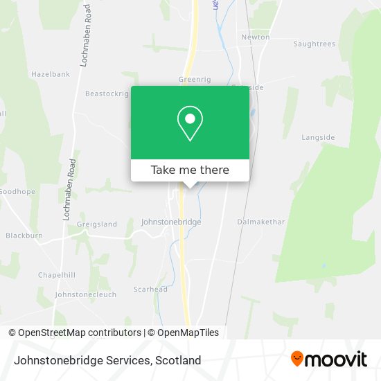 Johnstonebridge Services map