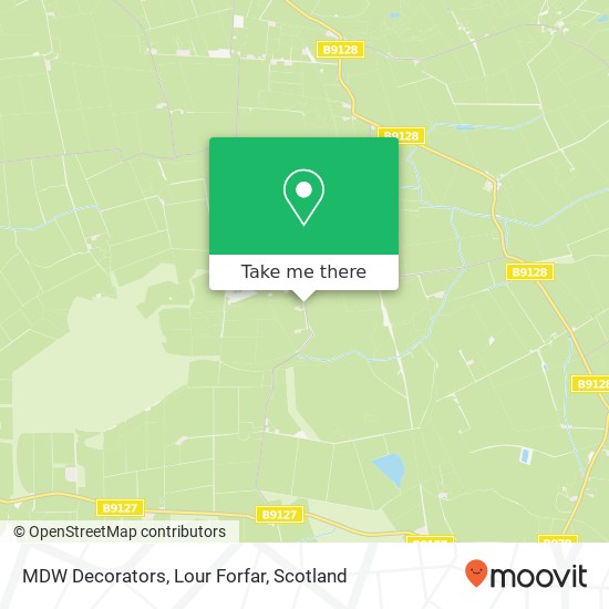 MDW Decorators, Lour Forfar map