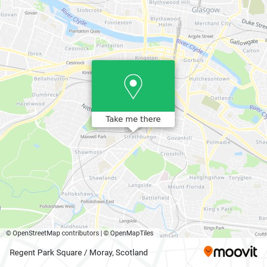 Regent Park Square / Moray map