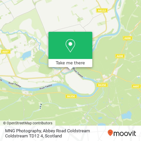 MNG Photography, Abbey Road Coldstream Coldstream TD12 4 map