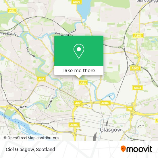Ciel Glasgow map