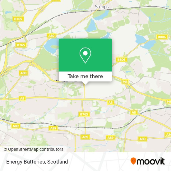 Energy Batteries map