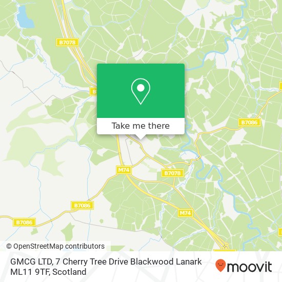 GMCG LTD, 7 Cherry Tree Drive Blackwood Lanark ML11 9TF map