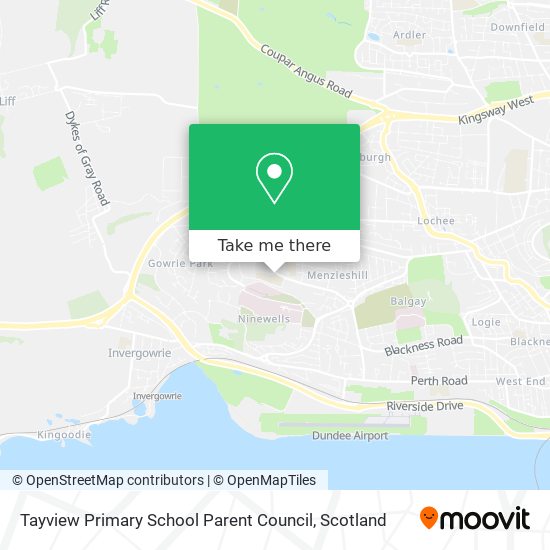 Tayview Primary School Parent Council map