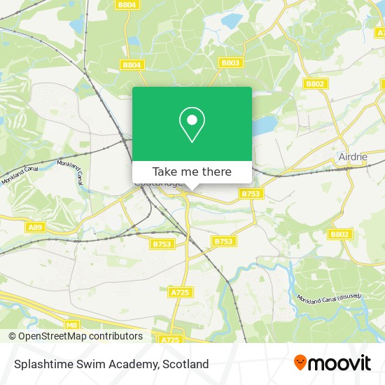 Splashtime Swim Academy map