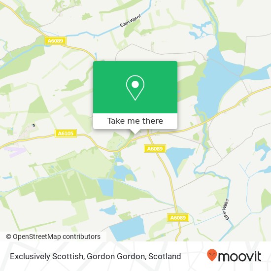 Exclusively Scottish, Gordon Gordon map
