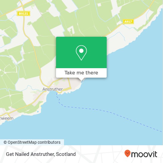 Get Nailed Anstruther map