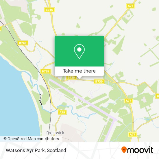 Watsons Ayr Park map