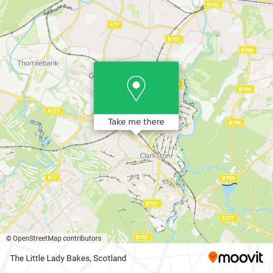 The Little Lady Bakes map
