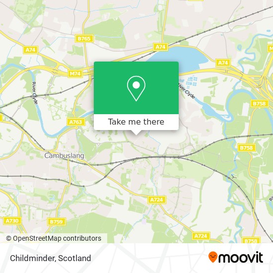 Childminder map