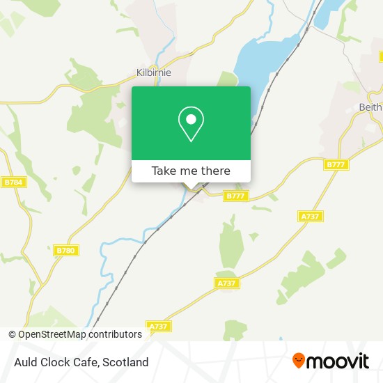 Auld Clock Cafe map