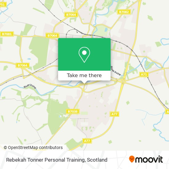 Rebekah Tonner Personal Training map