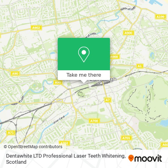 Dentawhite LTD Professional Laser Teeth Whitening map