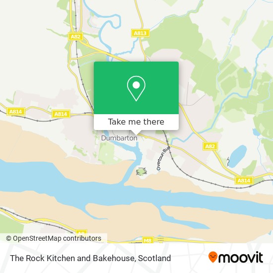 The Rock Kitchen and Bakehouse map