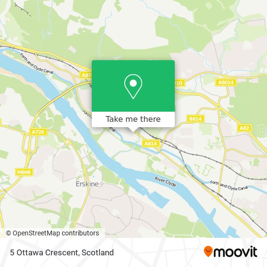 5 Ottawa Crescent map