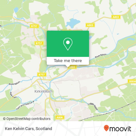 Ken Kelvin Cars map