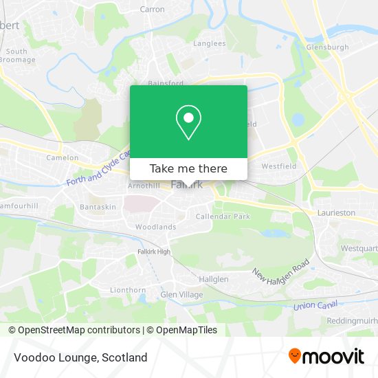 Voodoo Lounge map