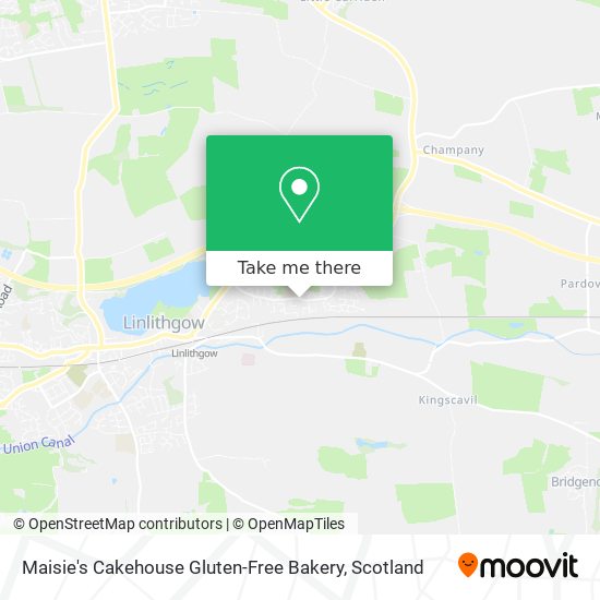 Maisie's Cakehouse Gluten-Free Bakery map