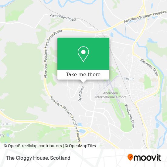 The Cloggy House map