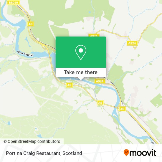 Port na Craig Restaurant map