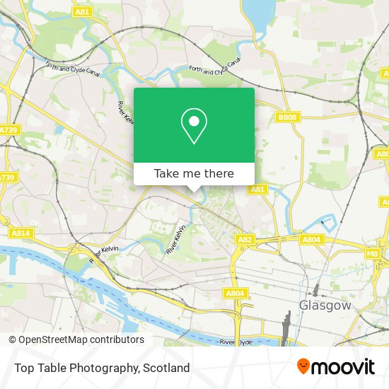 Top Table Photography map