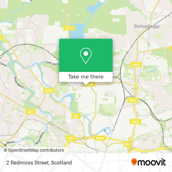 2 Redmoss Street map