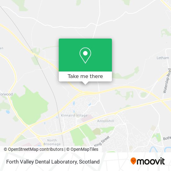 Forth Valley Dental Laboratory map
