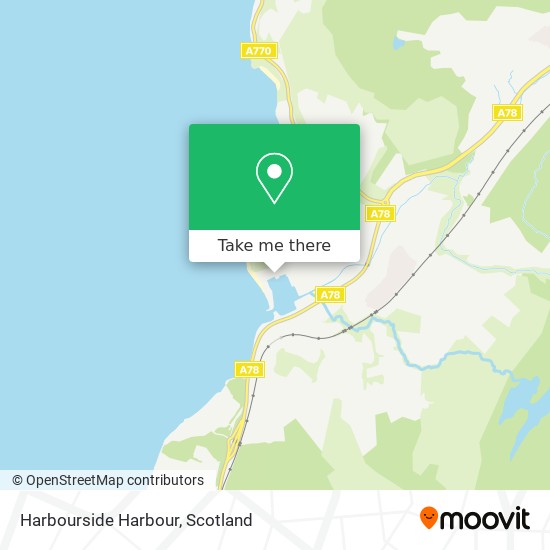 Harbourside Harbour map