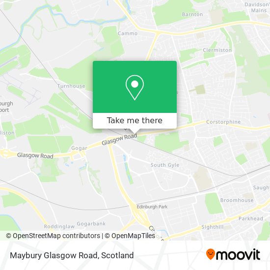 Maybury Glasgow Road map