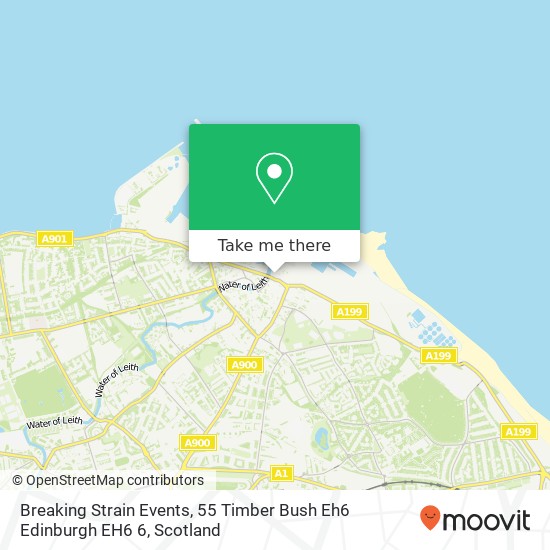 Breaking Strain Events, 55 Timber Bush Eh6 Edinburgh EH6 6 map